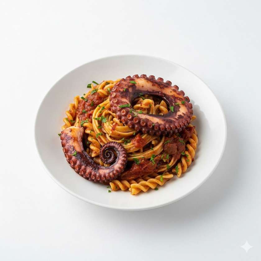 Tagliatelle Octopus