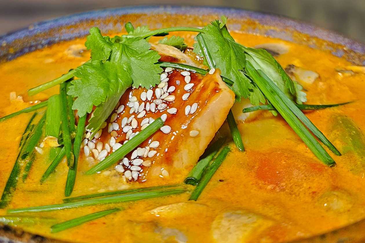 Fushion Tom Kha sriuba