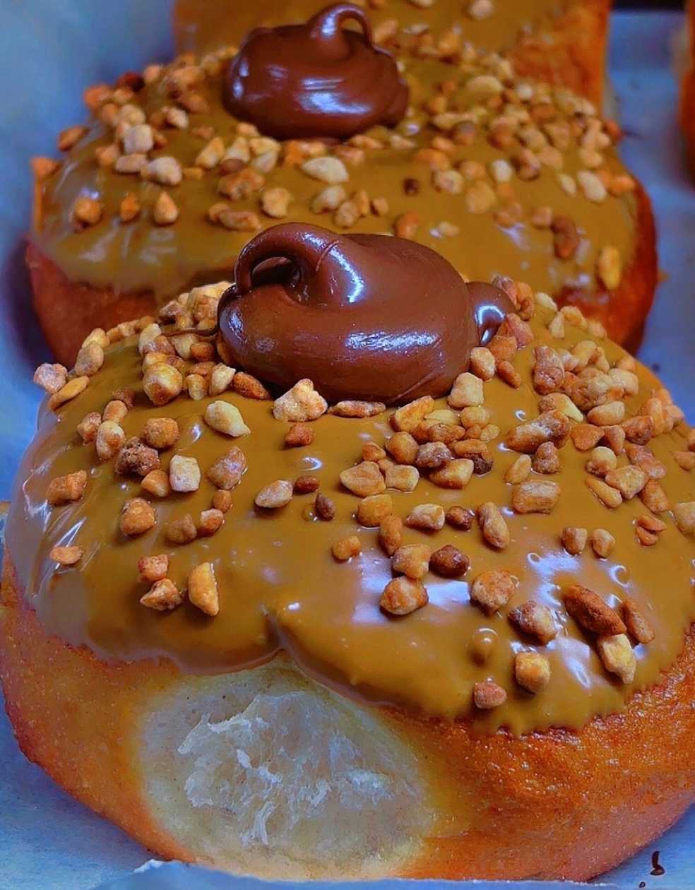 Salted Caramel & Nuts Donut (Special)🧡