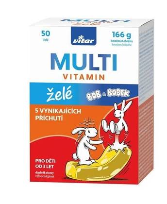 Vitar Kids Multi Jelly 50pcs