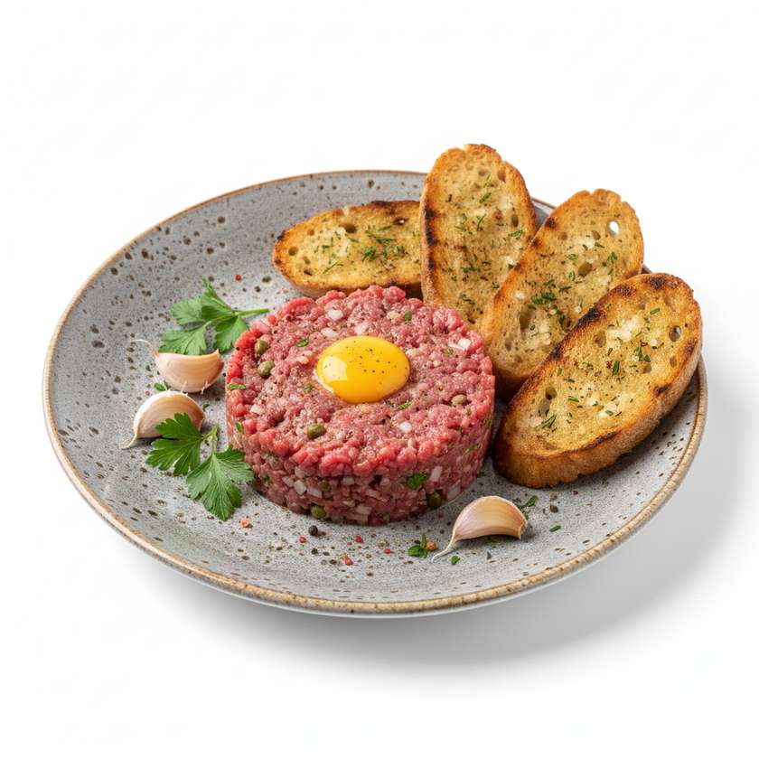 Belgian Style Beef Sirloin Tartare