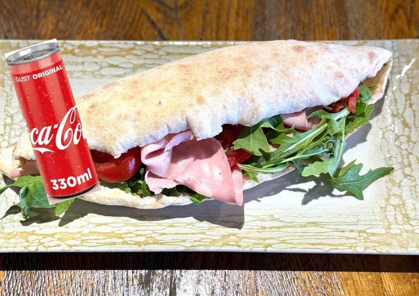 Panino Mortadella + Coca Cola