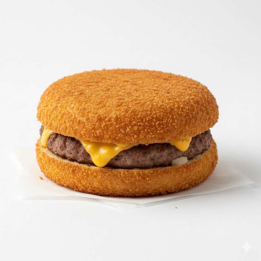Fried Cheese Burger