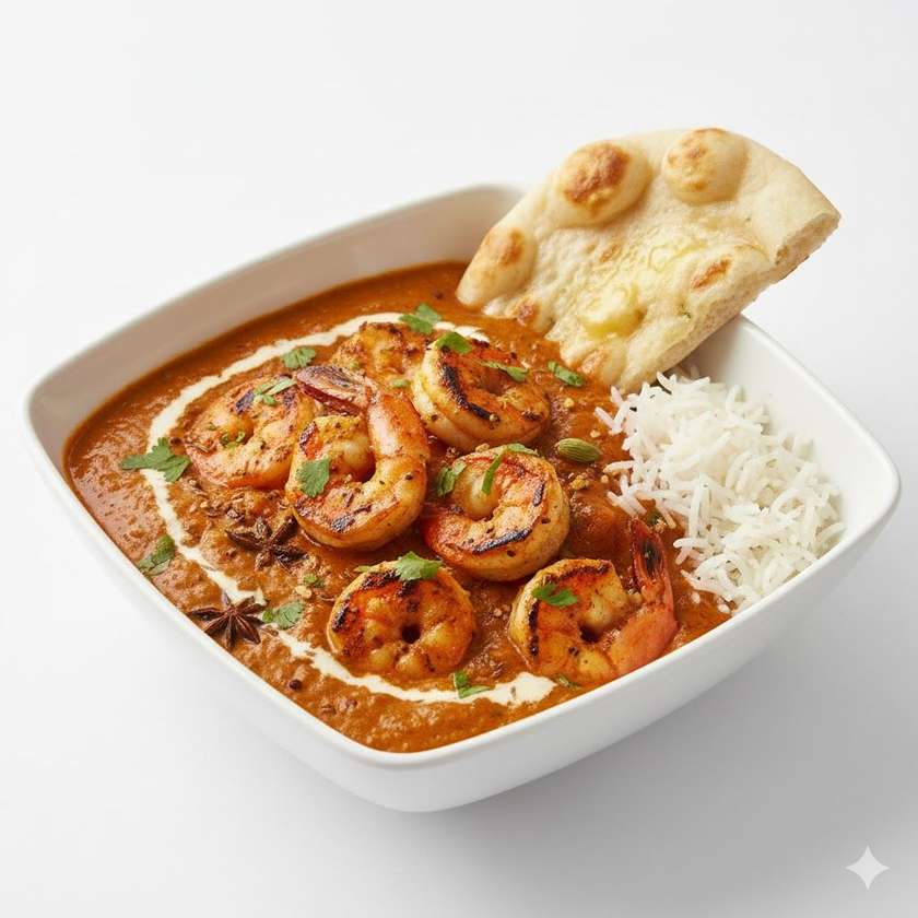 Prawn Tikka Mashala