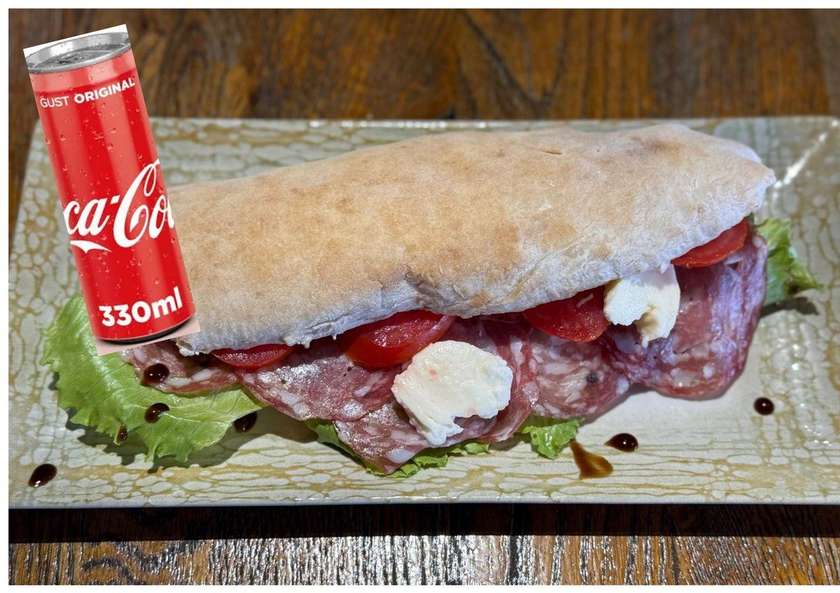 Panino Napoli + Coca Cola