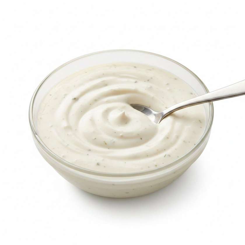 Bílá česneková omáčka