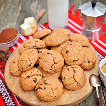 Biscuiti cu ciocolata