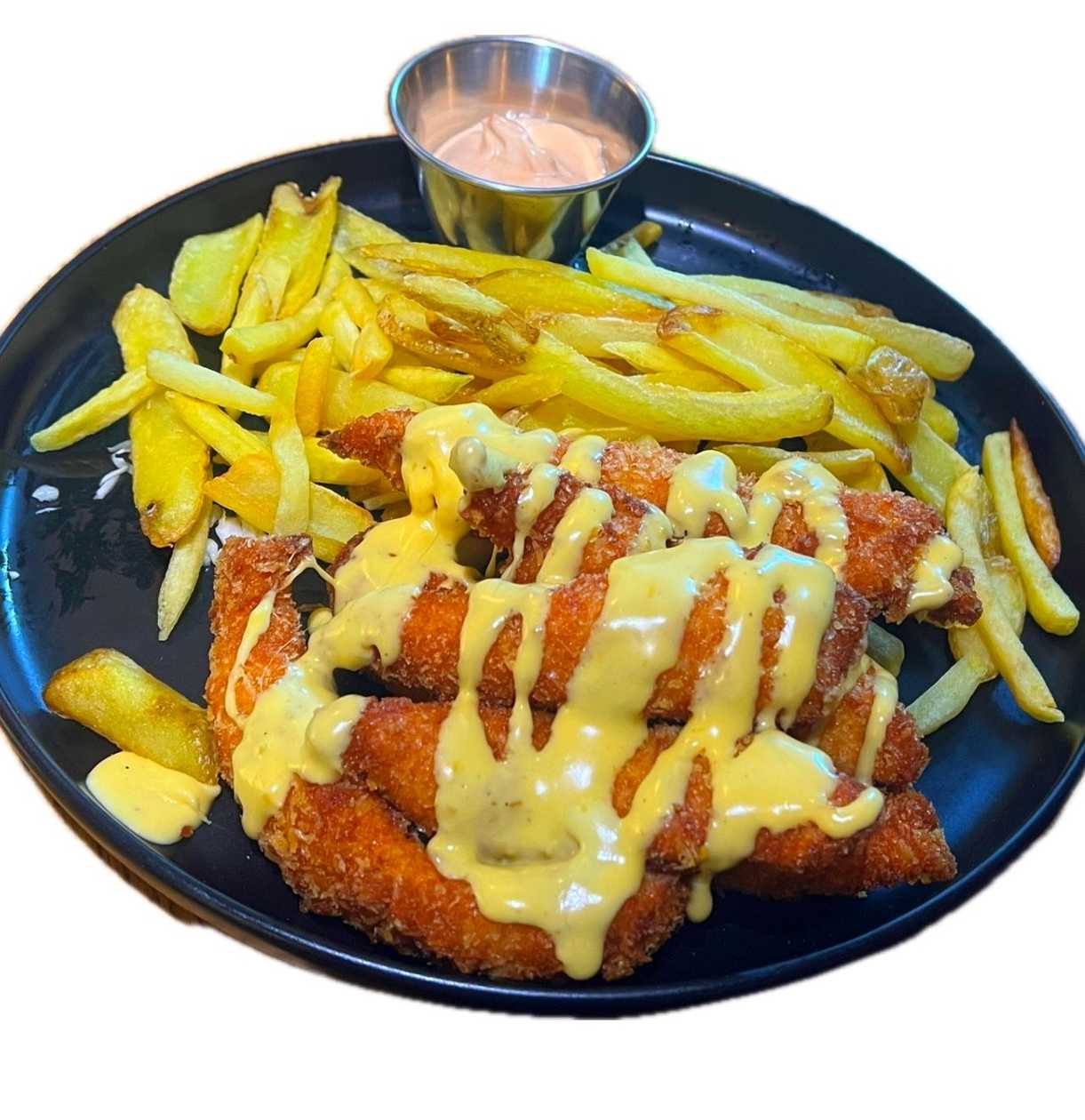 MENIU GRUJOANE DE PUI CU SOS CEDAR + CARTOFI PRAJITI