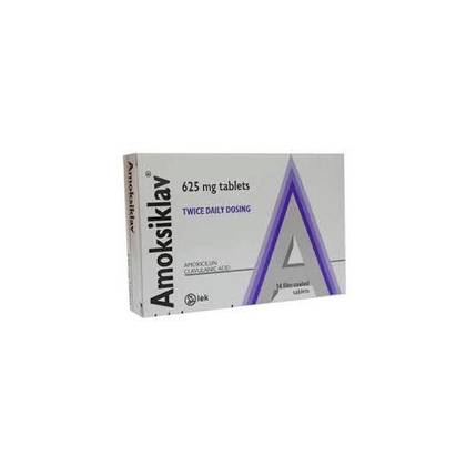 AMOKSIKLAV 625MG TABLET 14'', PER TABS
