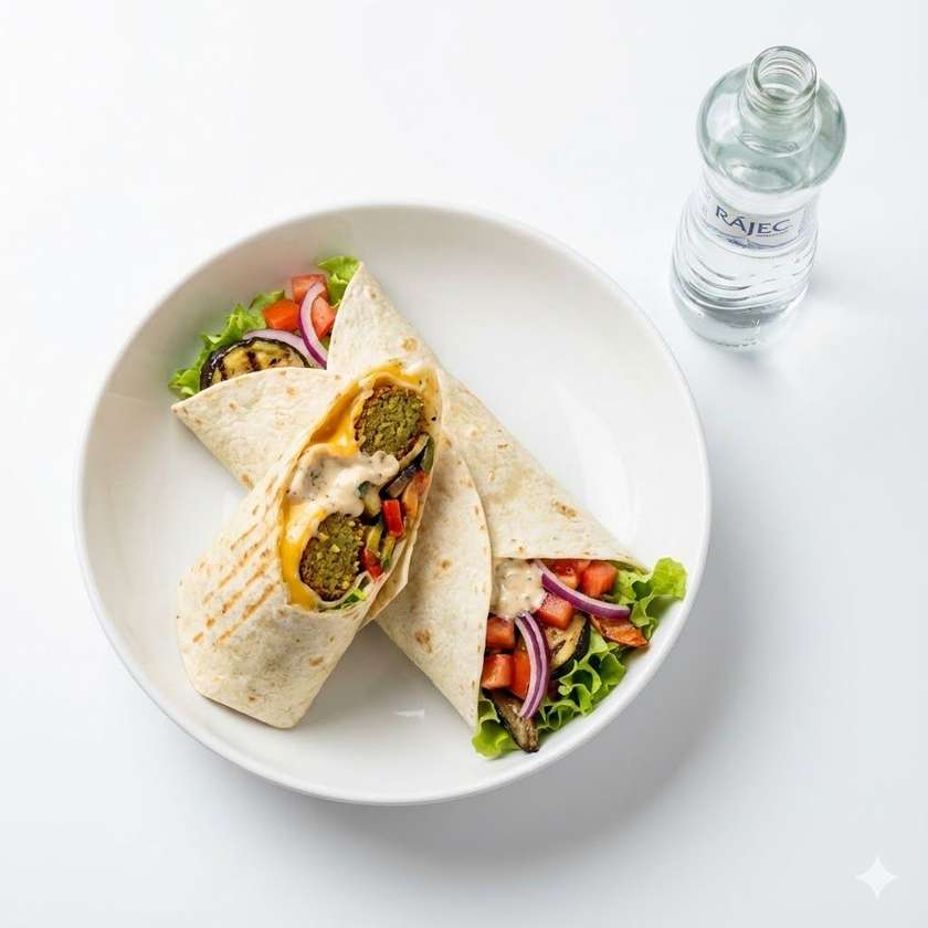 Falafel tortilla