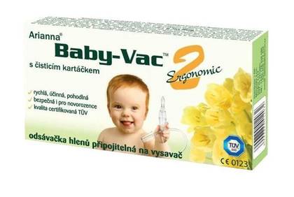ARIANNA BABY-VAC 2 Nasal Aspirator with Cleaning Brush