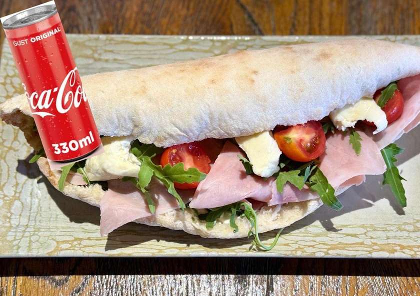 Panino Cotto + Coca Cola