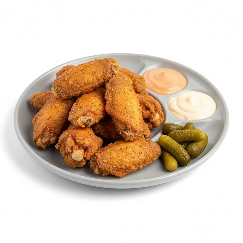 Chicken Wings (Bbq Or Honey-Mustard)