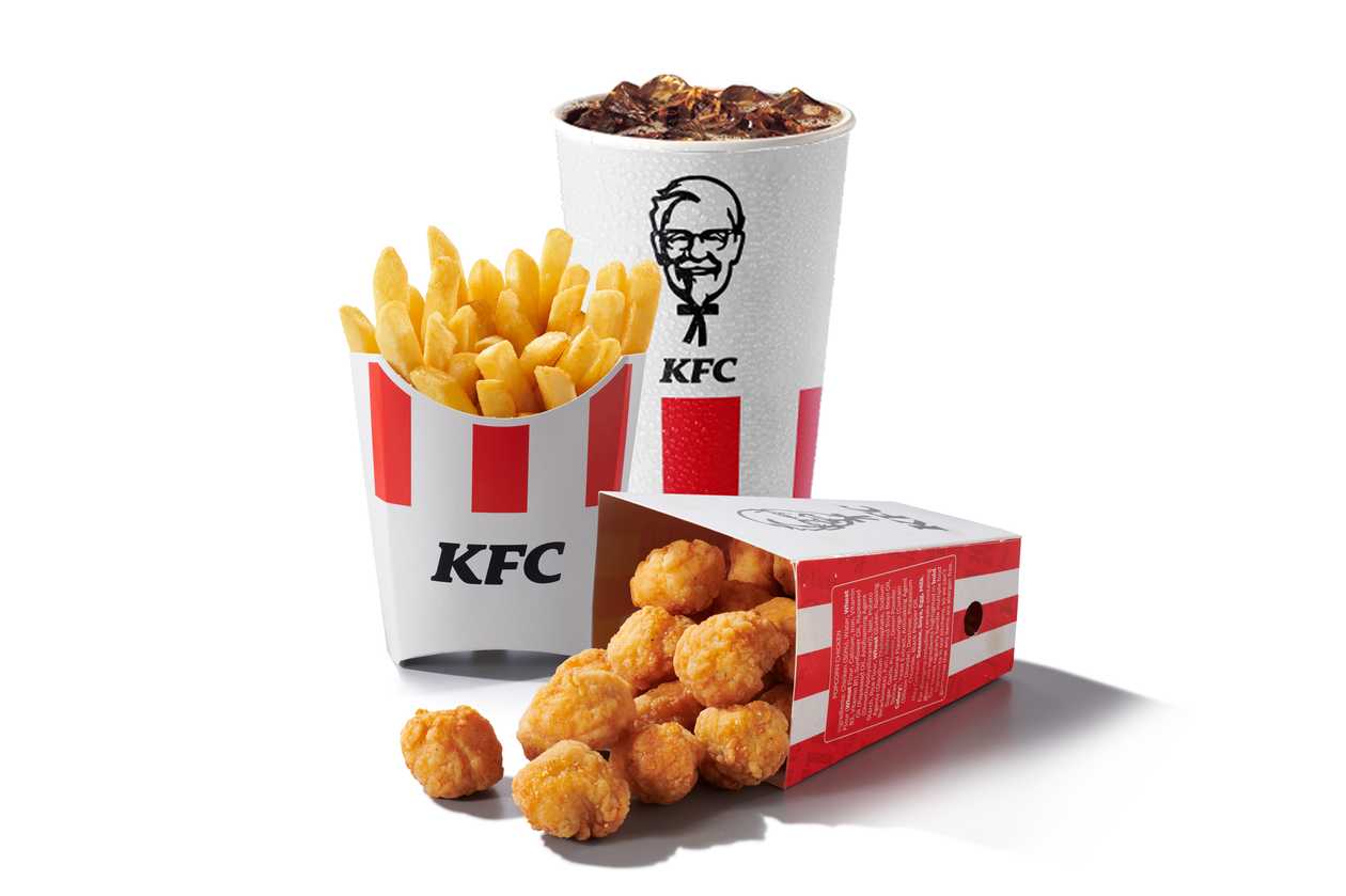 Popcorn Chicken Regular (Regular Meal)