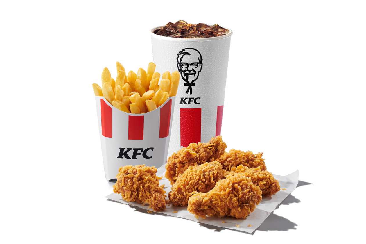 Hot Wings 6 Pieces (Regular Meal)