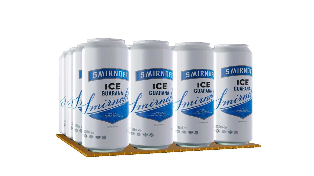 Smirnoff Ice Guarana, 330ml (24*1)