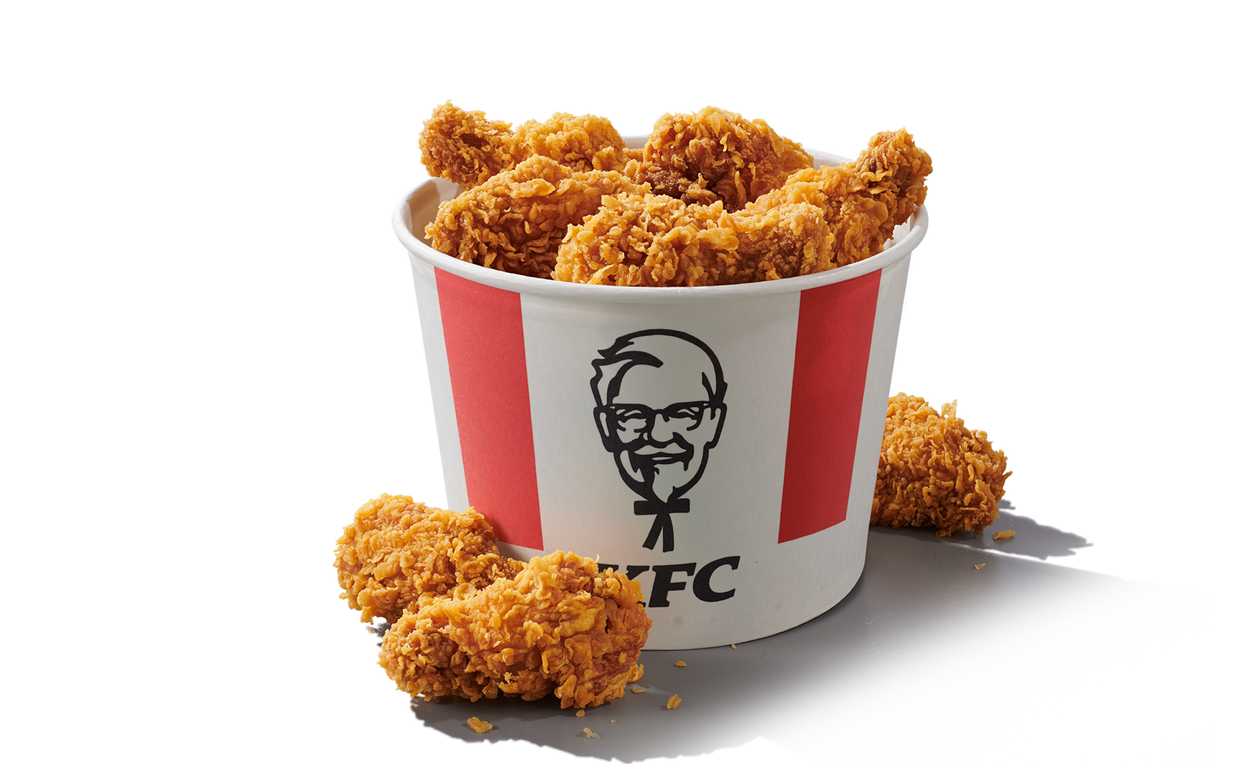 Small Hot Wings Bucket