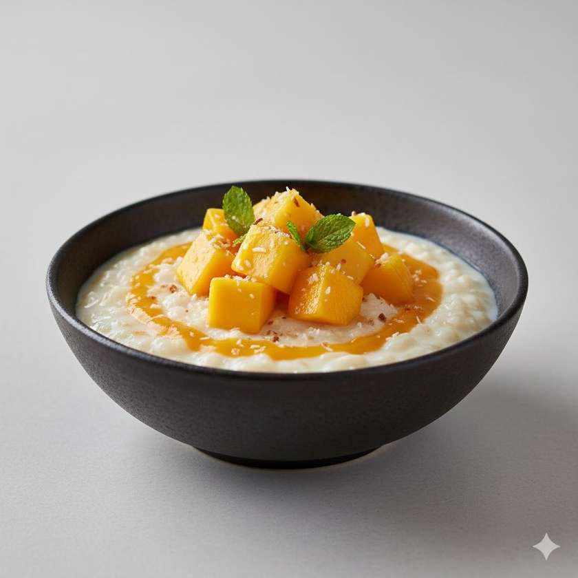 Mango Rice Pudding