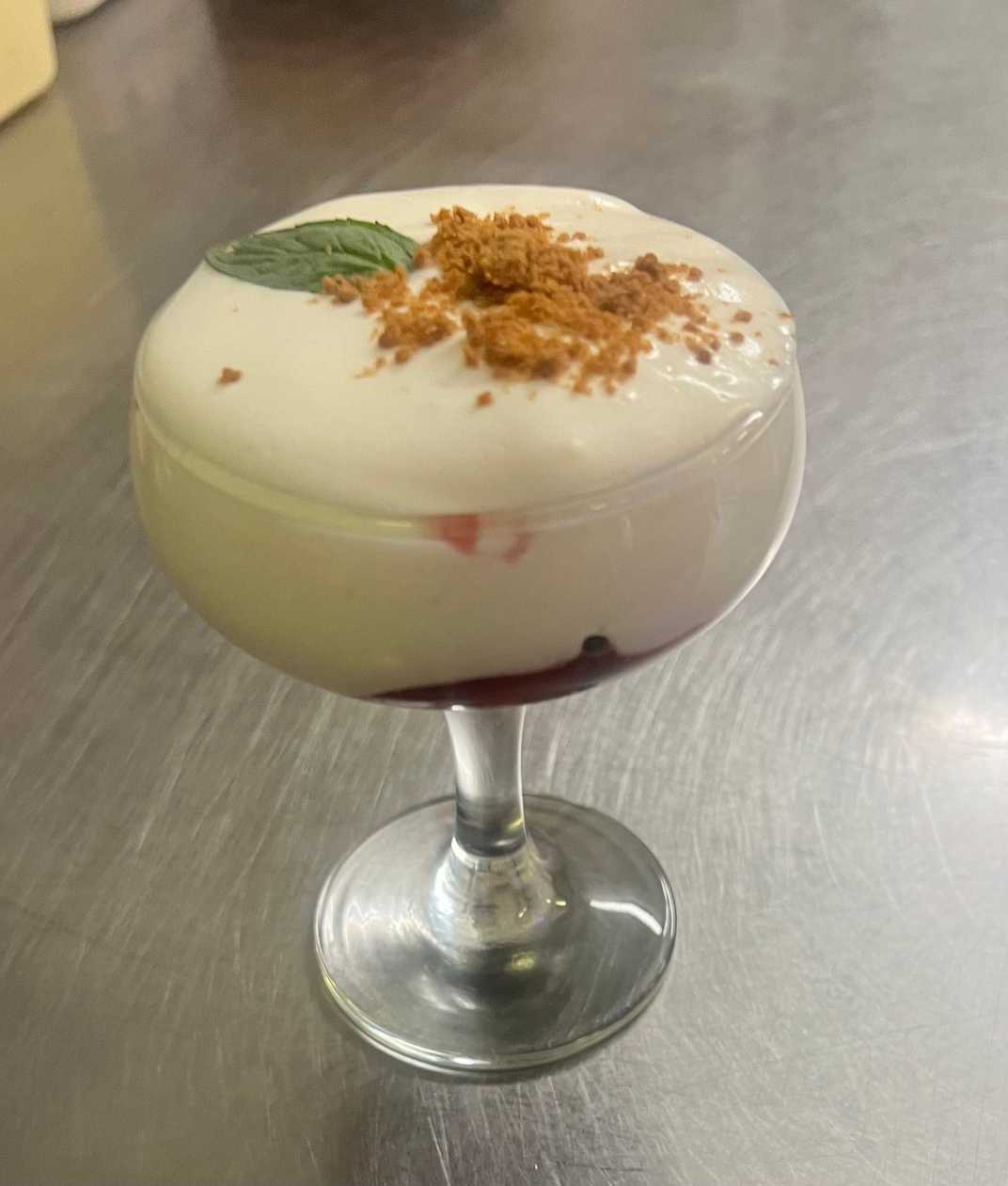 Panna Cotta with Strawberries