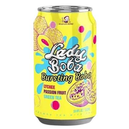 Madam Hong Bubble Tea με Φρούτα του Πάθους & Λίτσι 320ml