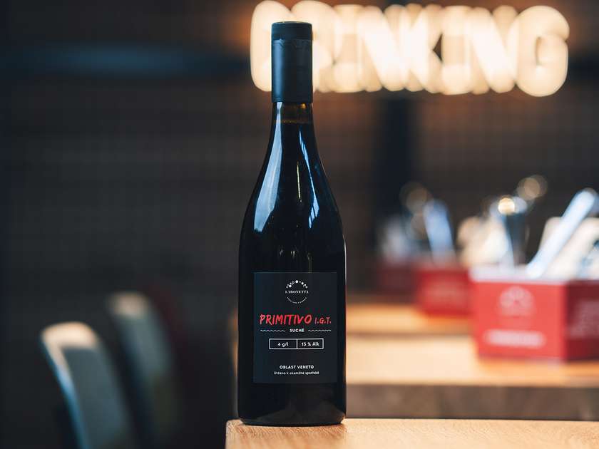 Červené - Primitivo I.G.T. 0,75l