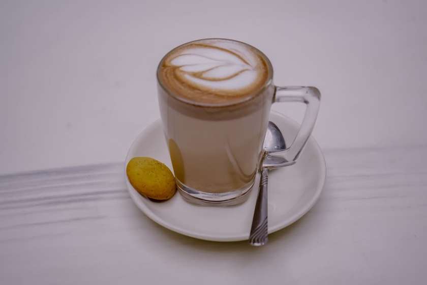 Rose-Cardamon Latte