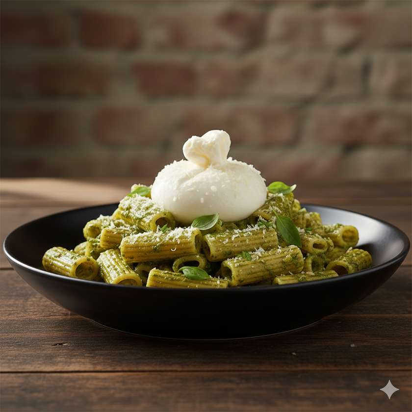 Garganelli pesto alla genovese