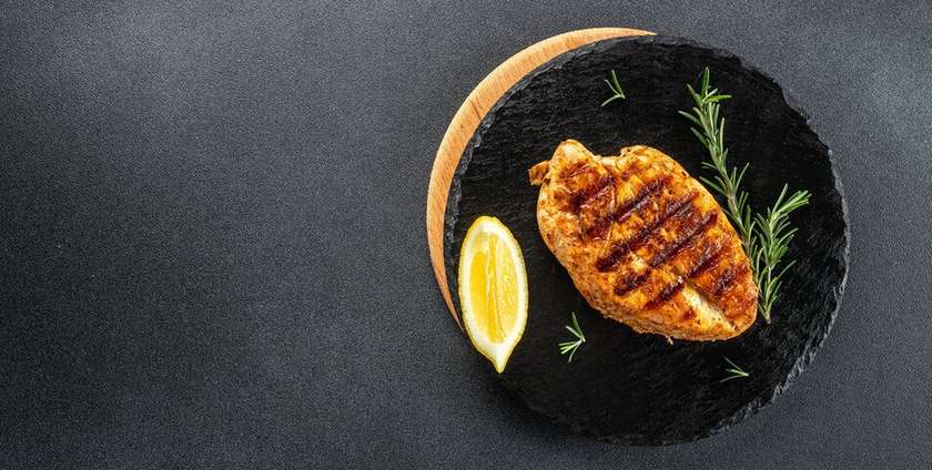 Grilled chicken fillet