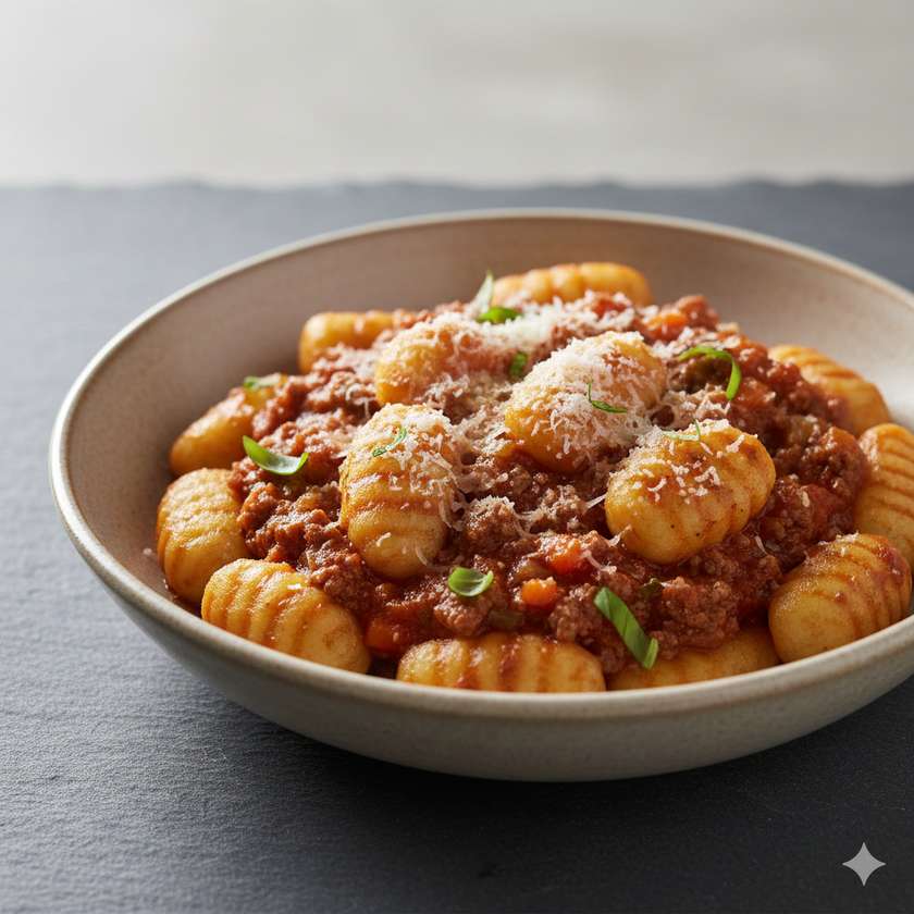 Gnocchi bolognese