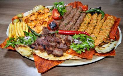 Mix grill platter