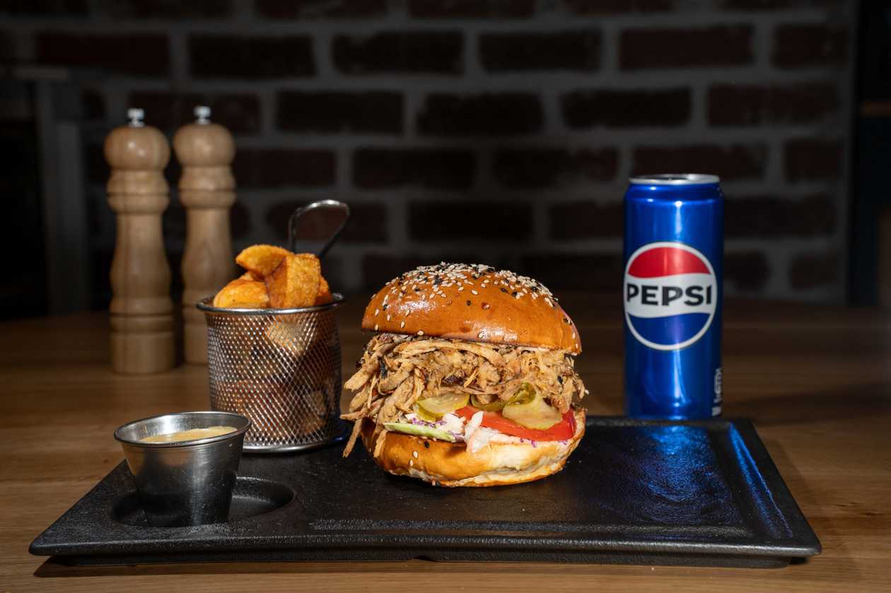 Pulled Pork Burger