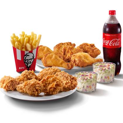 Family Feast With a 1.25lt Soda