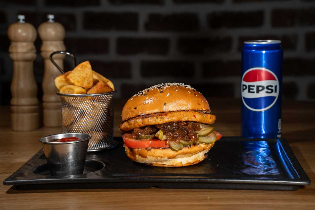 Chicken deluxe burger