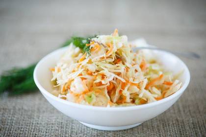 Pickled cabbage salad