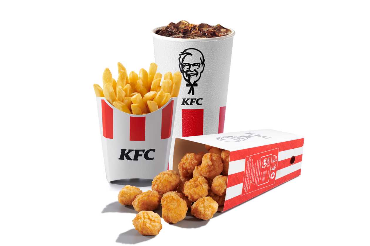 Popcorn Chicken Large (Large Meal)