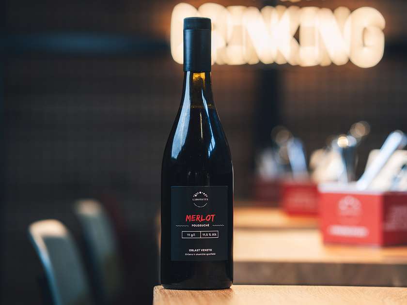 Červené - Merlot 0,75l