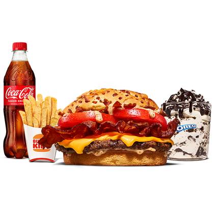 Menu Completo Brutal Bacon (1 Carne) GR