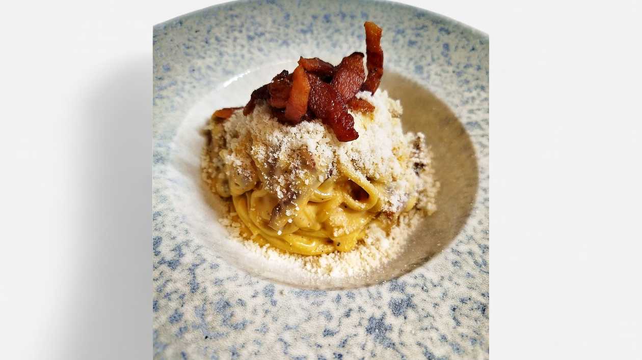 Spaghetti ala carbonara -  400 g