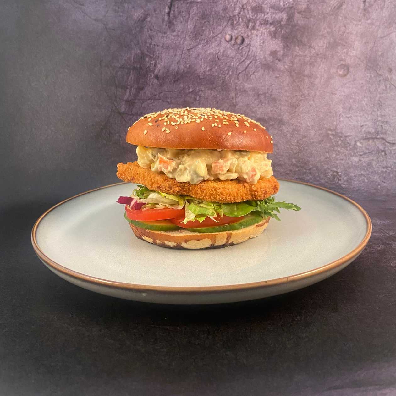 Xmass NOchicken burger