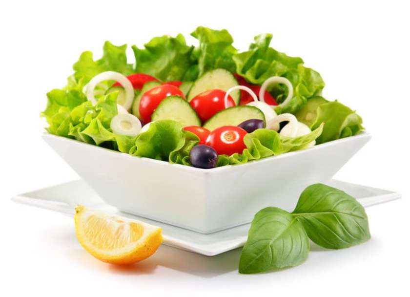 Salata vegana cu focaccia