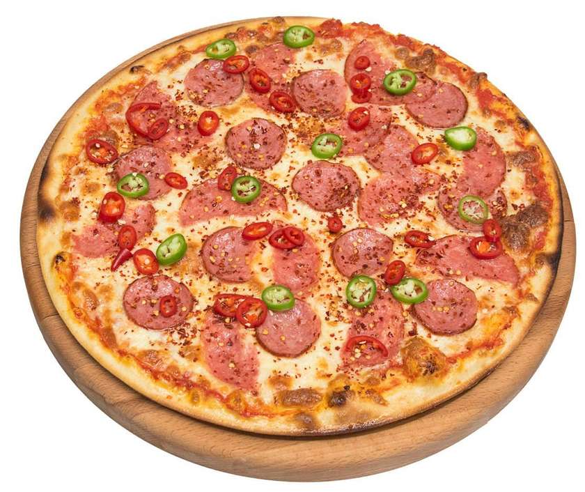 Pizza Diavola Rotundă Ø 36cm