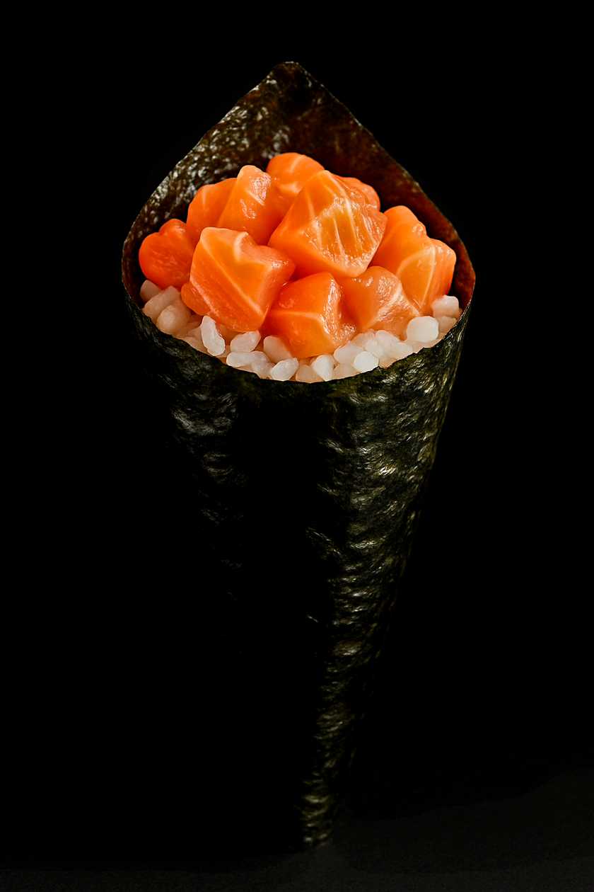 Temaki de Salmão