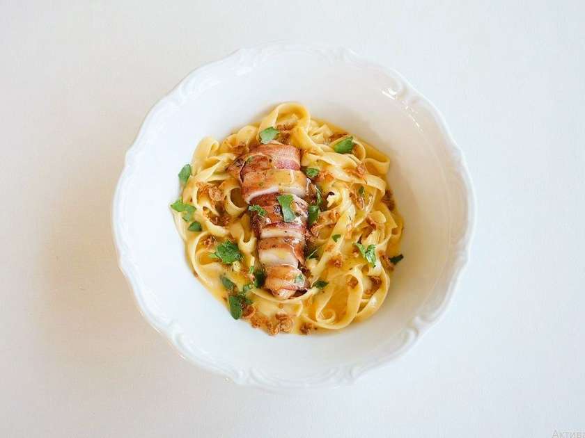 Тальятелле з куркою