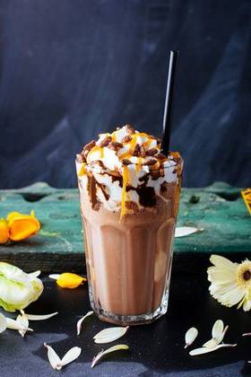 Caramel frappe