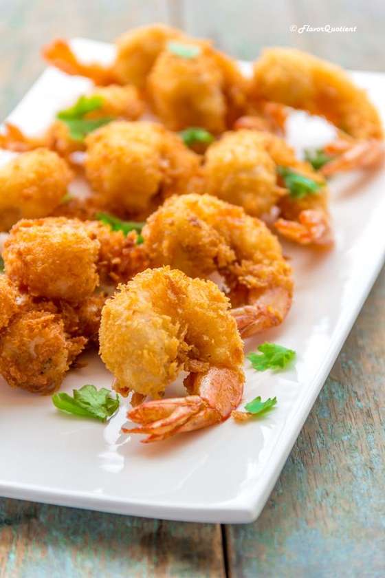 Golden Fried Shrimps