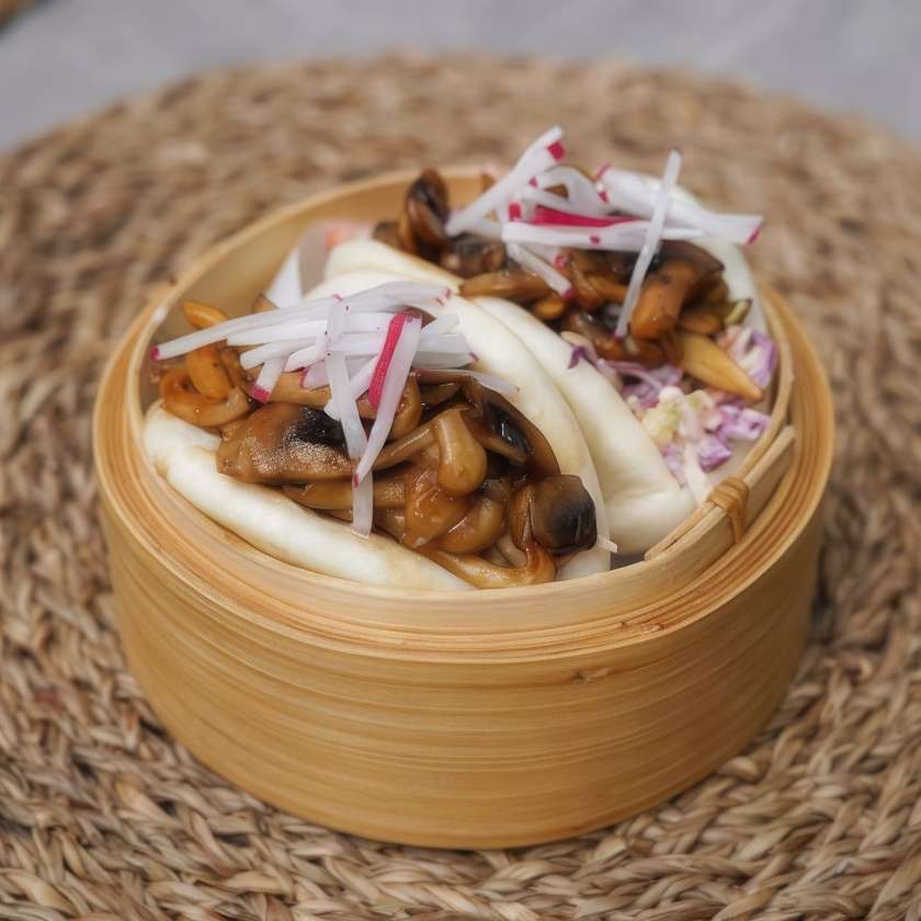 Mushroom Bao