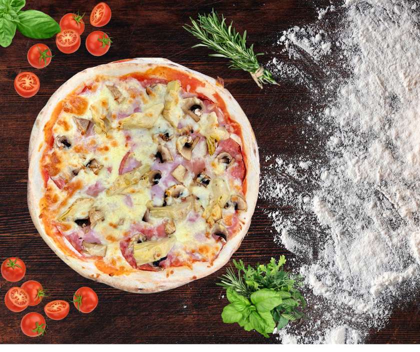 Capricciosa Pizza - 560 gr