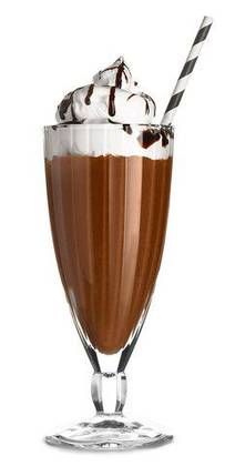 Chocolate frappe