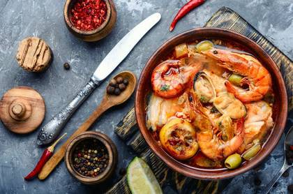 Seafood soup