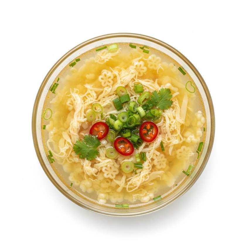 27. Kvetinková polievka s vajcami 3.